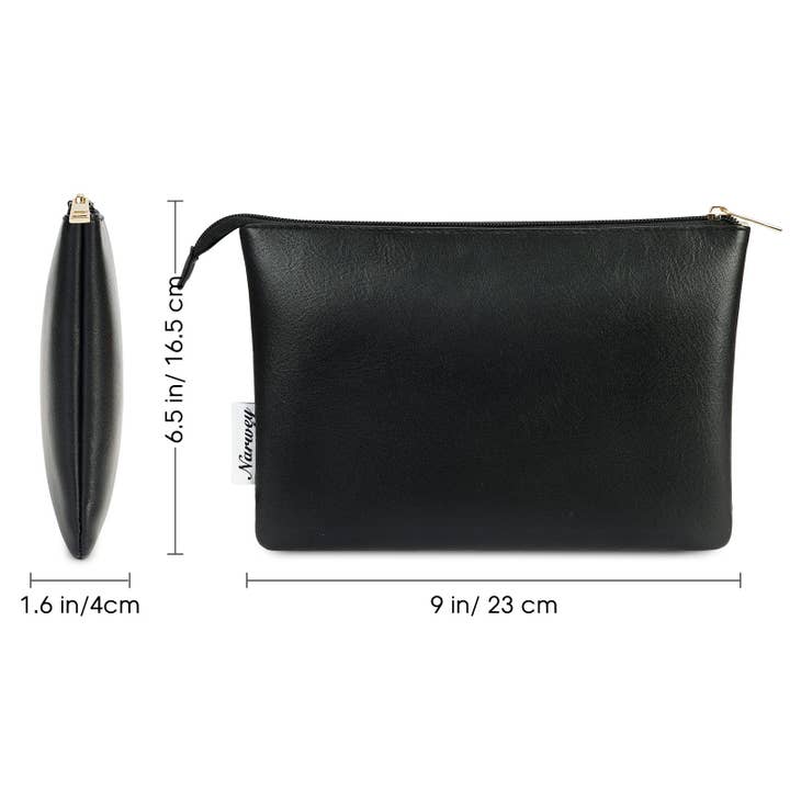 wandf - Wholesale Make-up/cosmetic bag - NW5808 Vegan Leather Travel Makeup Cosmetic Pouch1