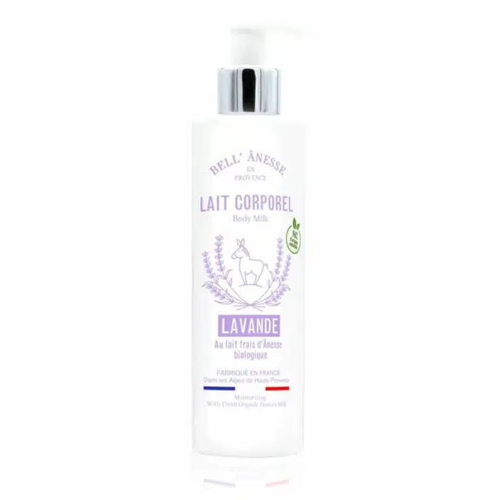 LAVENDER BODY MILK WITH ORGANIC DONKEY MILK 250ML for wholesale by S2Z Cosmetics
