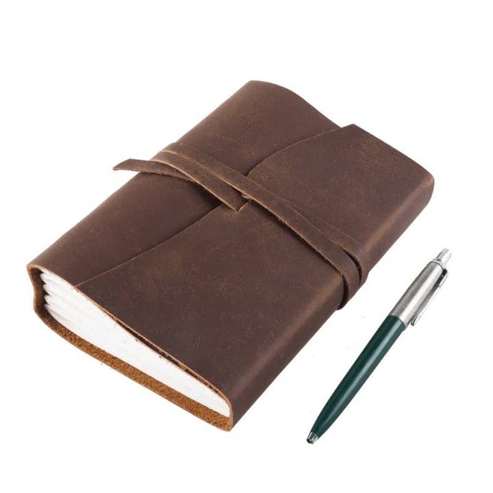 Men's Gifts Australia - Wholesale Journal/diary - Leather Journal-Manaf-A63