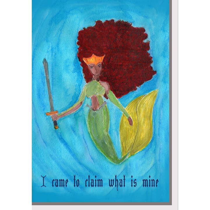 4"x6" I Came To Claim for wholesale by Little Feet's Opus, LLC