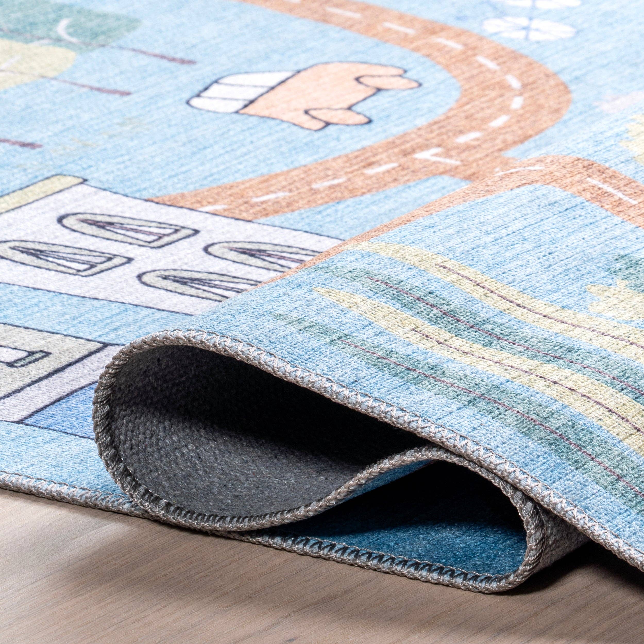 nuLOOM - Wholesale Area Rug - Kids & Baby - Chalea Kids Town Machine Washable Area Rug12