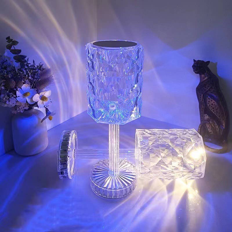 LAX Gadgets - Wholesale Night Light - Elegant LED Crystal & RGB Lamps For Home Decor- Retail Pack52