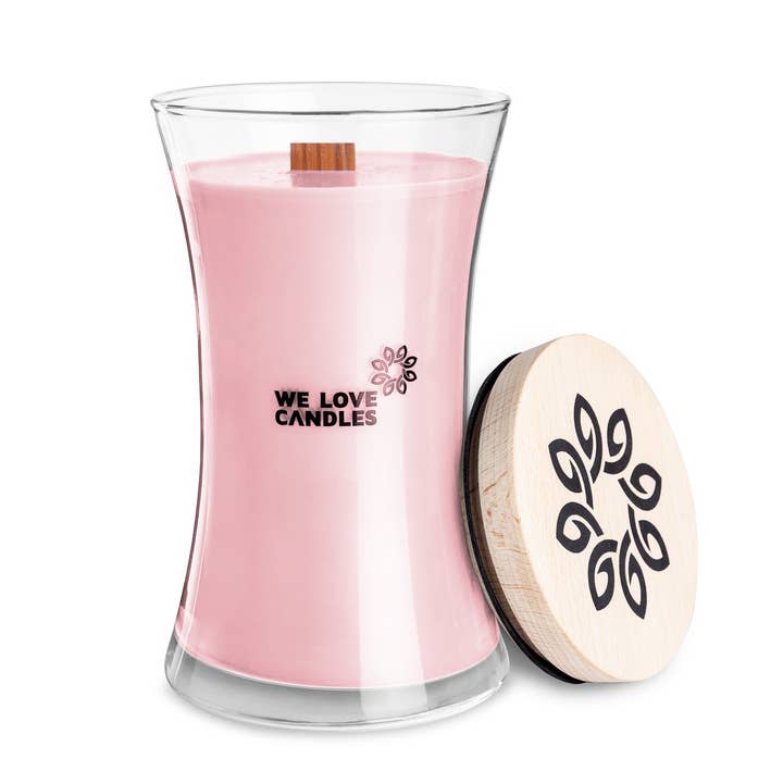 Soja geurkaarsenmand met tulpen L voor wholesale door We Love Beds