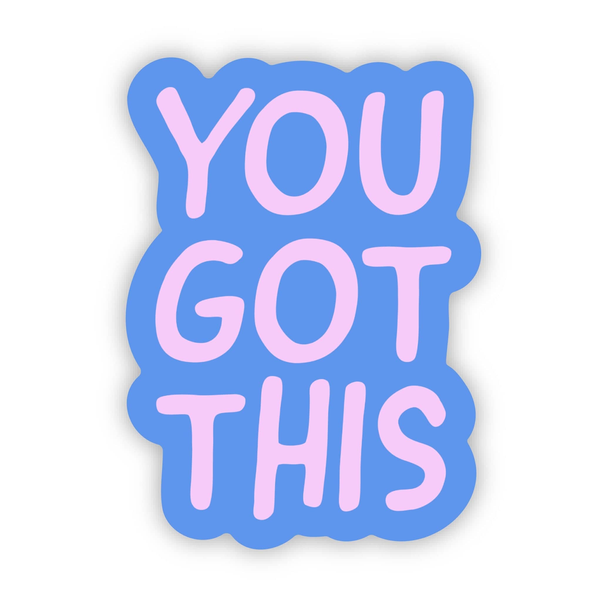 Big Moods - Wholesale Sticker - You Got This Pink Text Sticker0