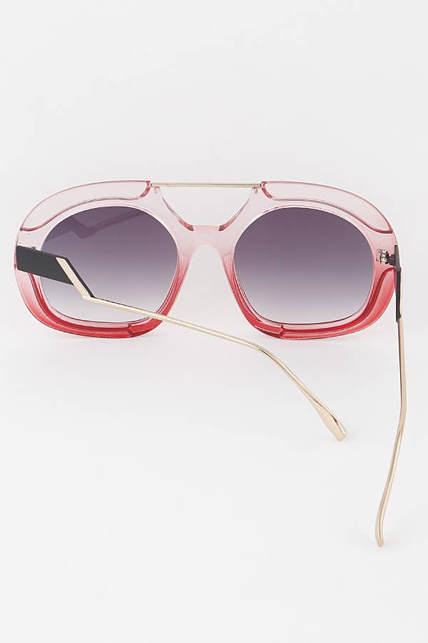 MIX Modern Gradient Aviator Sunglasses for wholesale on Faire2