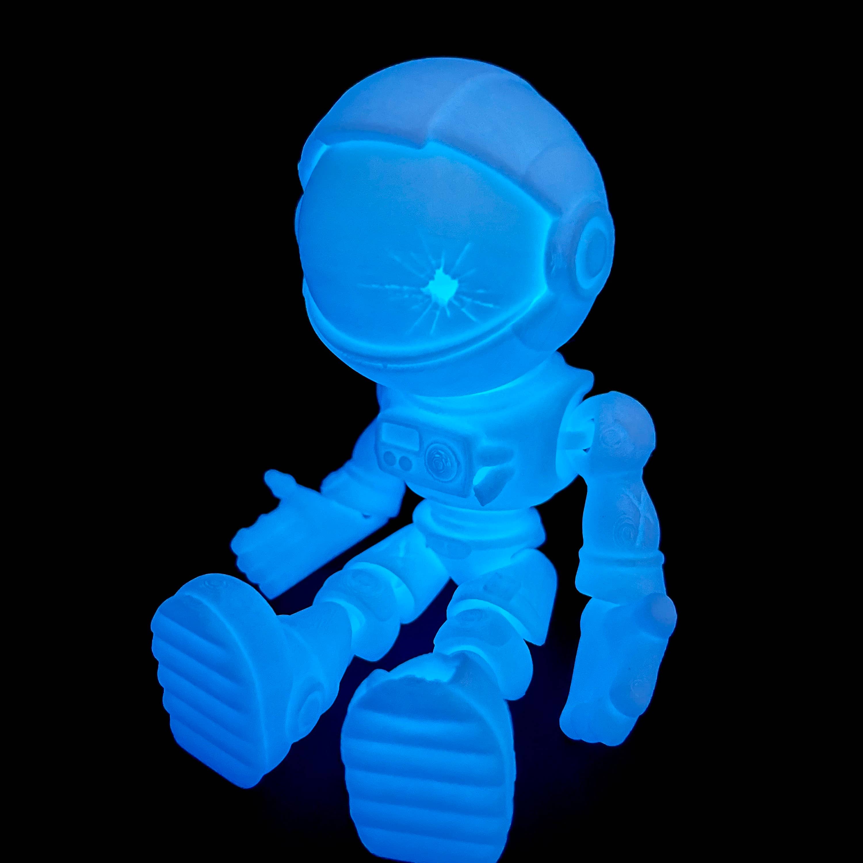 NumanPrints – Engroshandel Fidget - Børn – Articuleret fleksibelt astronaut-skelet fidget legetøj9