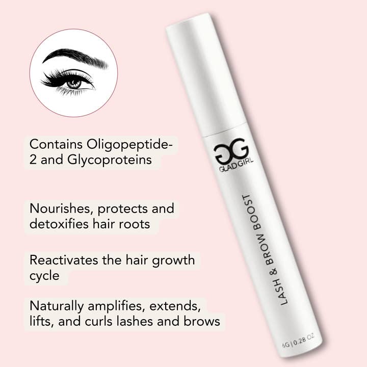 GladGirl - Wholesale Eyelash/brow serum - GladGirl Lash & Brow Boost - 6ml7