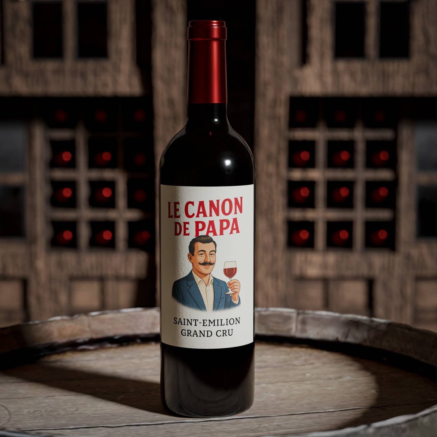 Les Compagnons du Canon - Vente Vin rouge - Le Canon de Papa 2023 - Saint-Emilion Grand Cru2