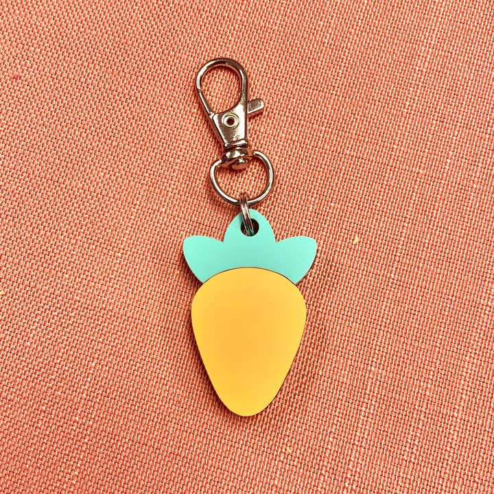 Carrot Key Tag for wholesale by The mad crafter