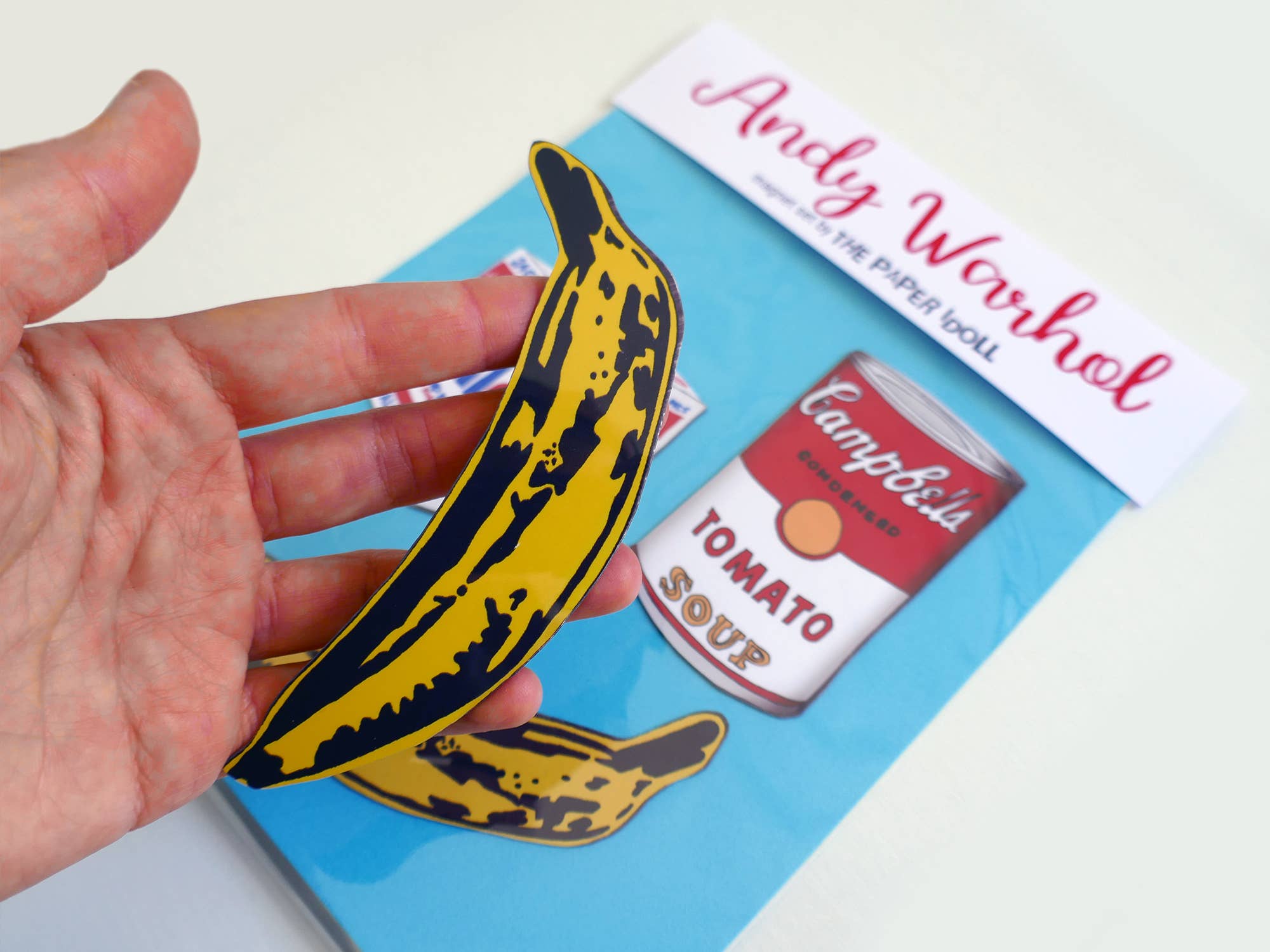 THE PAPER IDOLL - Vendita all'ingrosso Calamite - Set da 3 magneti artistici assortiti | Serie Artisti | Arte contemporanea4