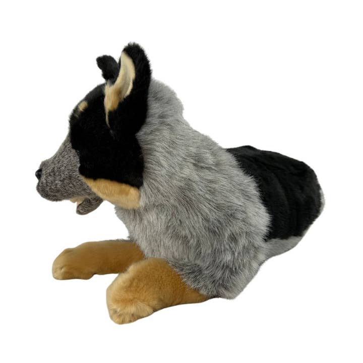 Bocchetta Plush Toys - Wholesale Pet Plush Toy - Dog - Gallagher - Cattle Dog - 35cm lying3