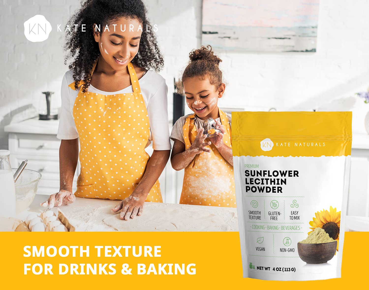 Kate Naturals - Wholesale Protein/Superfood Powder - Sunflower Lecithin Powder4