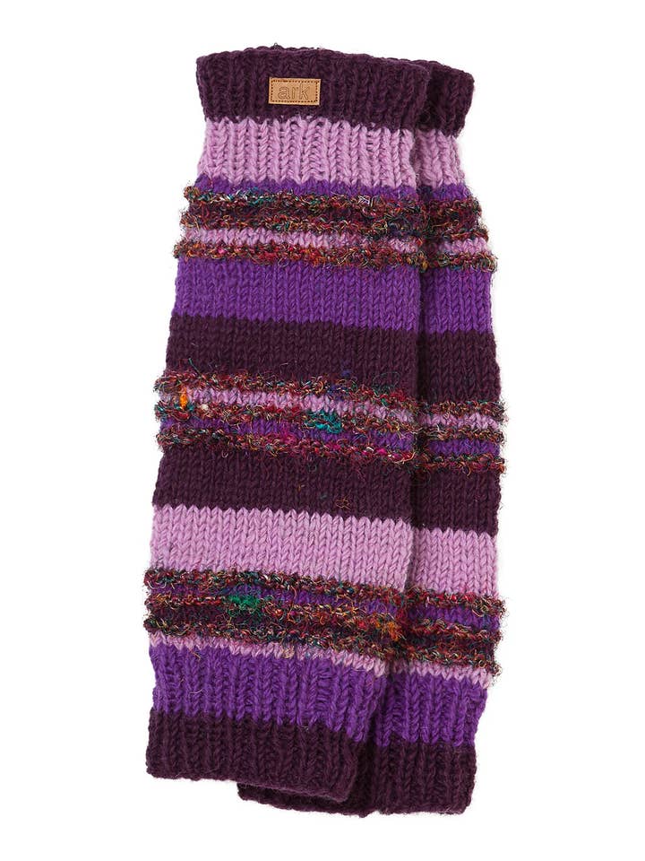 Ark Imports - Wholesale Legwarmers - Women's - Swool Stripe Wool Leg Warmers2