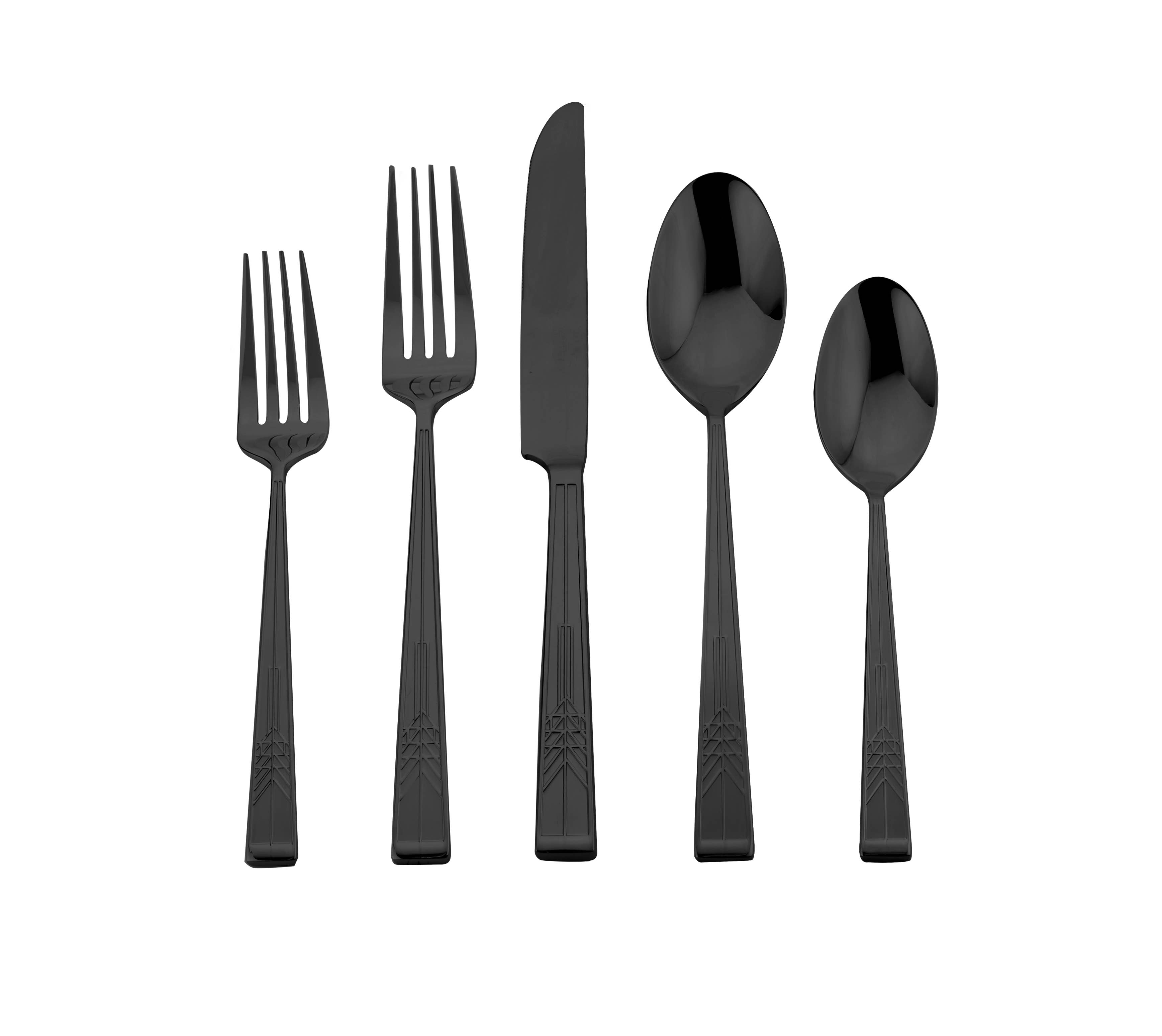 Ricci Argentieri – Großhandel Besteckset – Frank Lloyd Wright 18/10 Besteckset „Baum des Lebens“ 20-teilig0