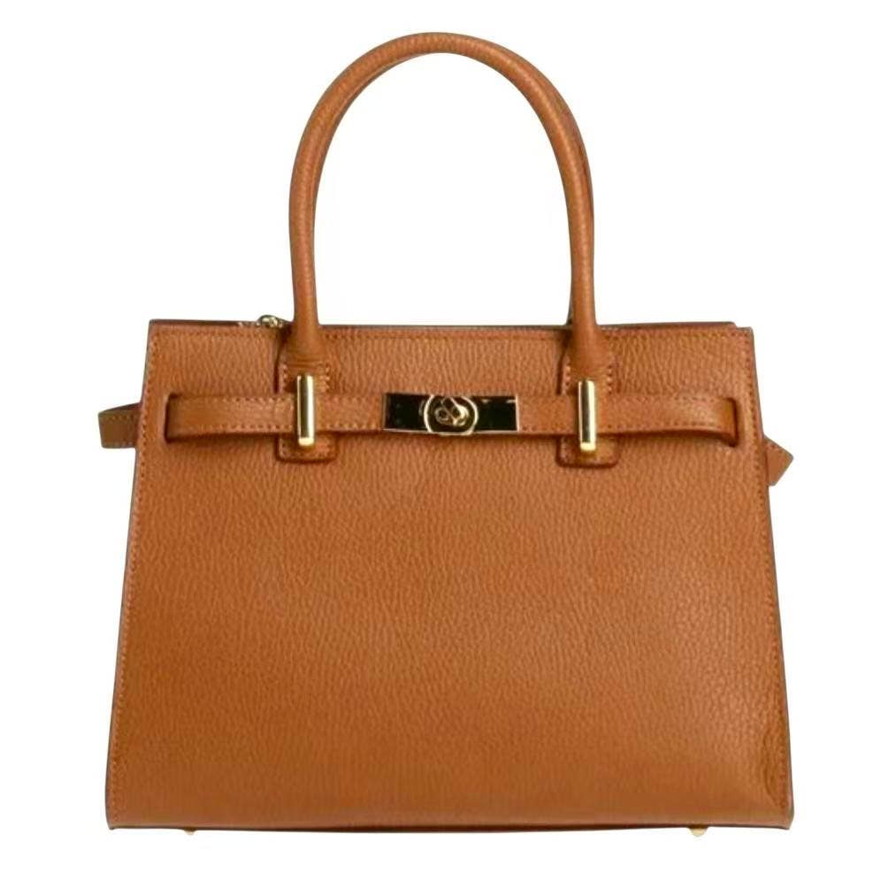 MODARNO - Wholesale Top Handle Bag - Women's - Modarno "Gina" handbag and shoulder bag in genuine leather 28x14x20cm5