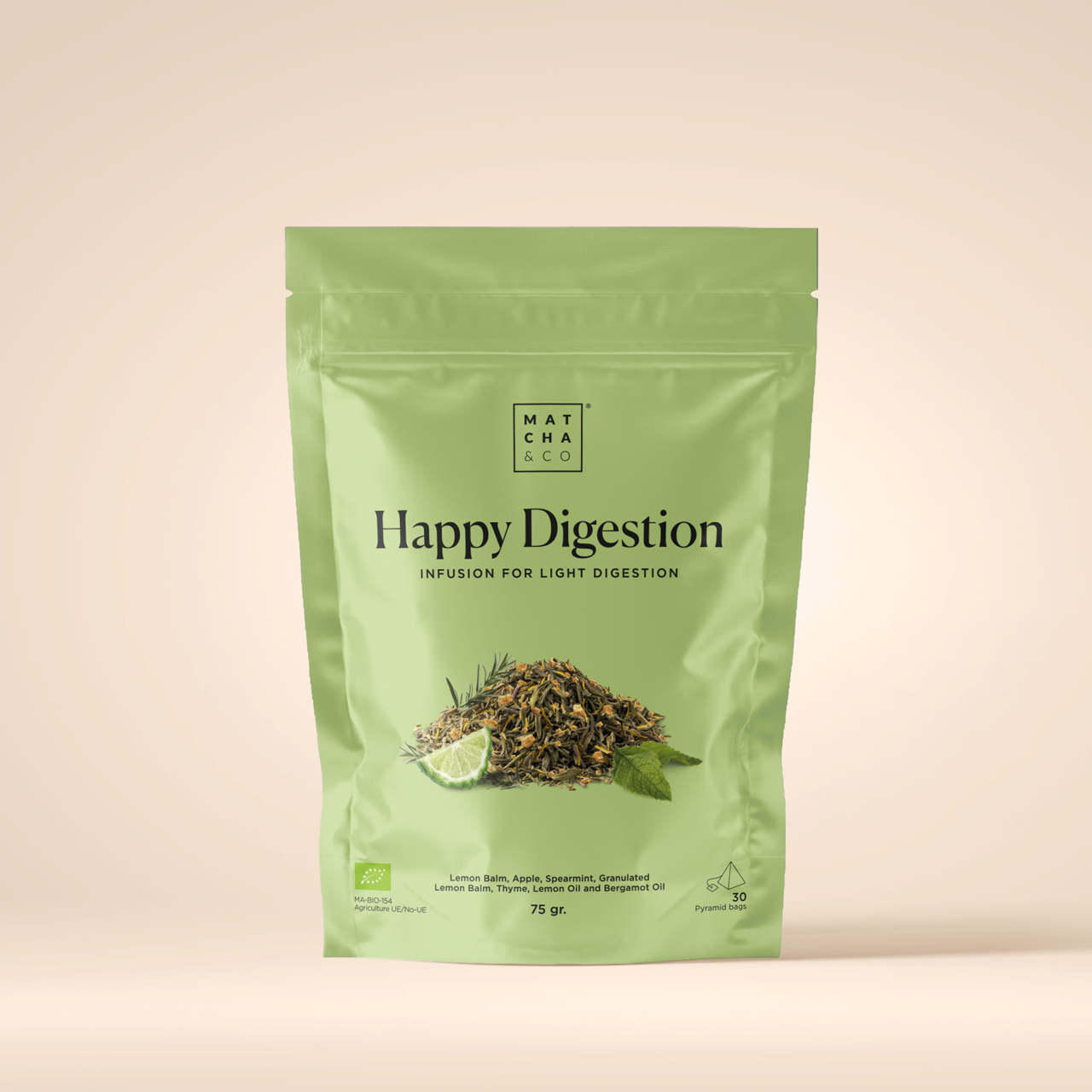 Matcha & CO - Wholesale Health/Detox Tea - Happy Digestion1