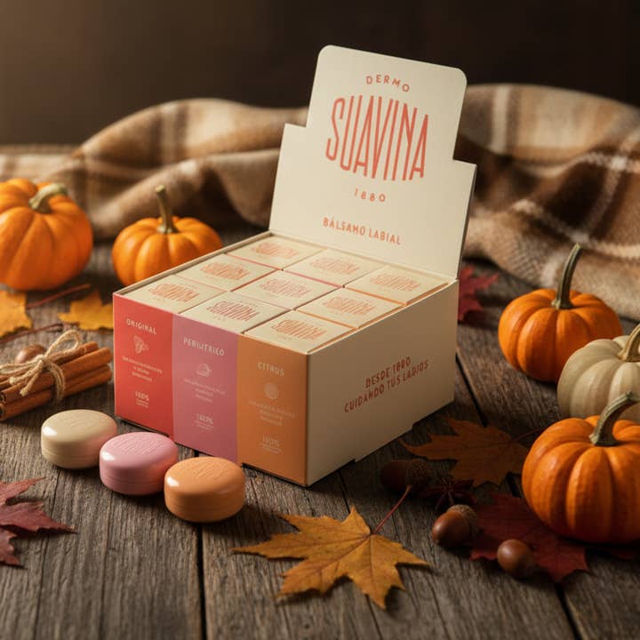 Dermo Suavina Lip Balm Variety Pack – 27 Units  for wholesale by DERMO SUAVINA UKI