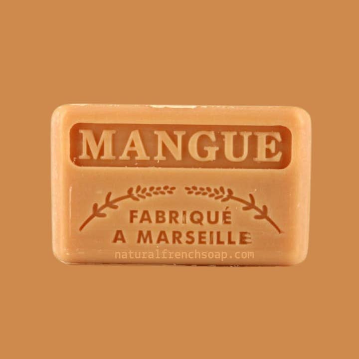 French Soap Wholesale - Wholesale Bar Soap - 125g Mango Wholesale French Soap