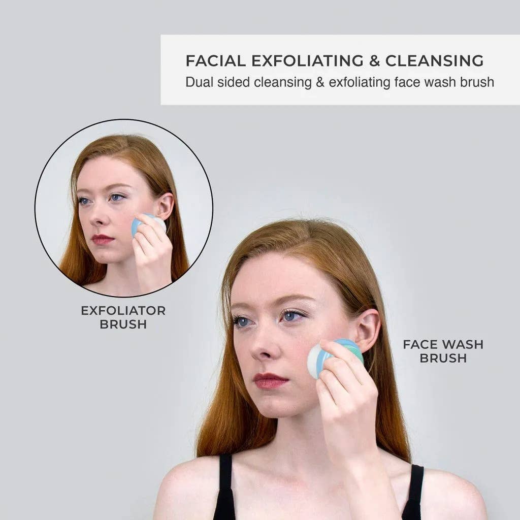 Lindo - Wholesale Electronic Skincare Device - Lindo Mini Face Cleansing Brush - with Travel Cap3