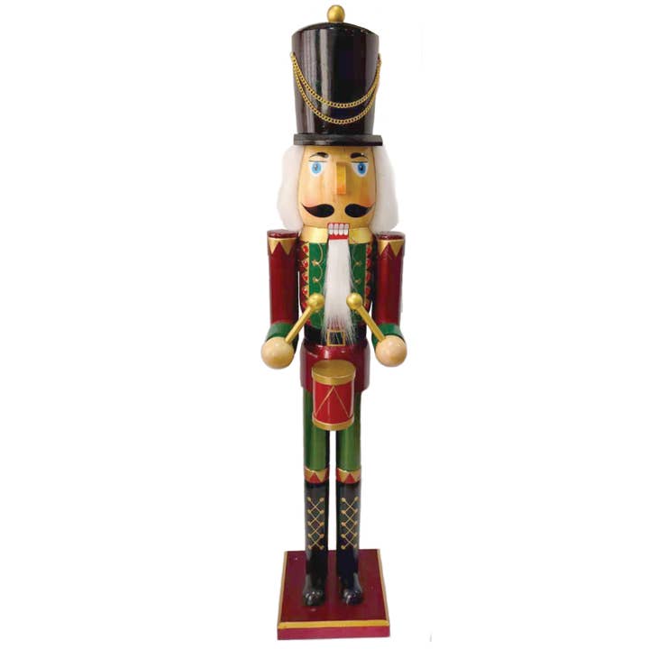 Santa’s Workshop Inc. - Wholesale Holiday Nutcracker - 36" Drummer Nutcracker