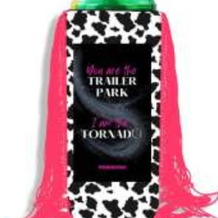 Skinny Koozie for Wine Cans- Tassle Cowprint for wholesale by Wine Sinsations LLP