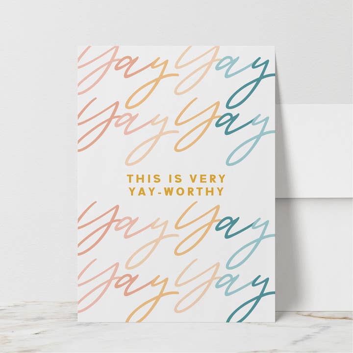 Das ist sehr jubelwürdig. für den Großhandel von Clara Paperie Co.