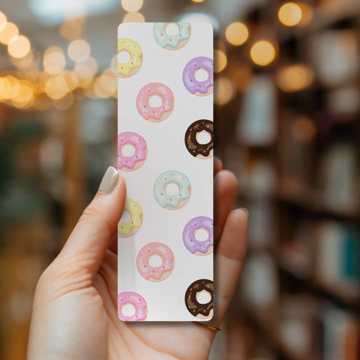 Pastel Donuts Bookmark for wholesale by Indie Heart Studio