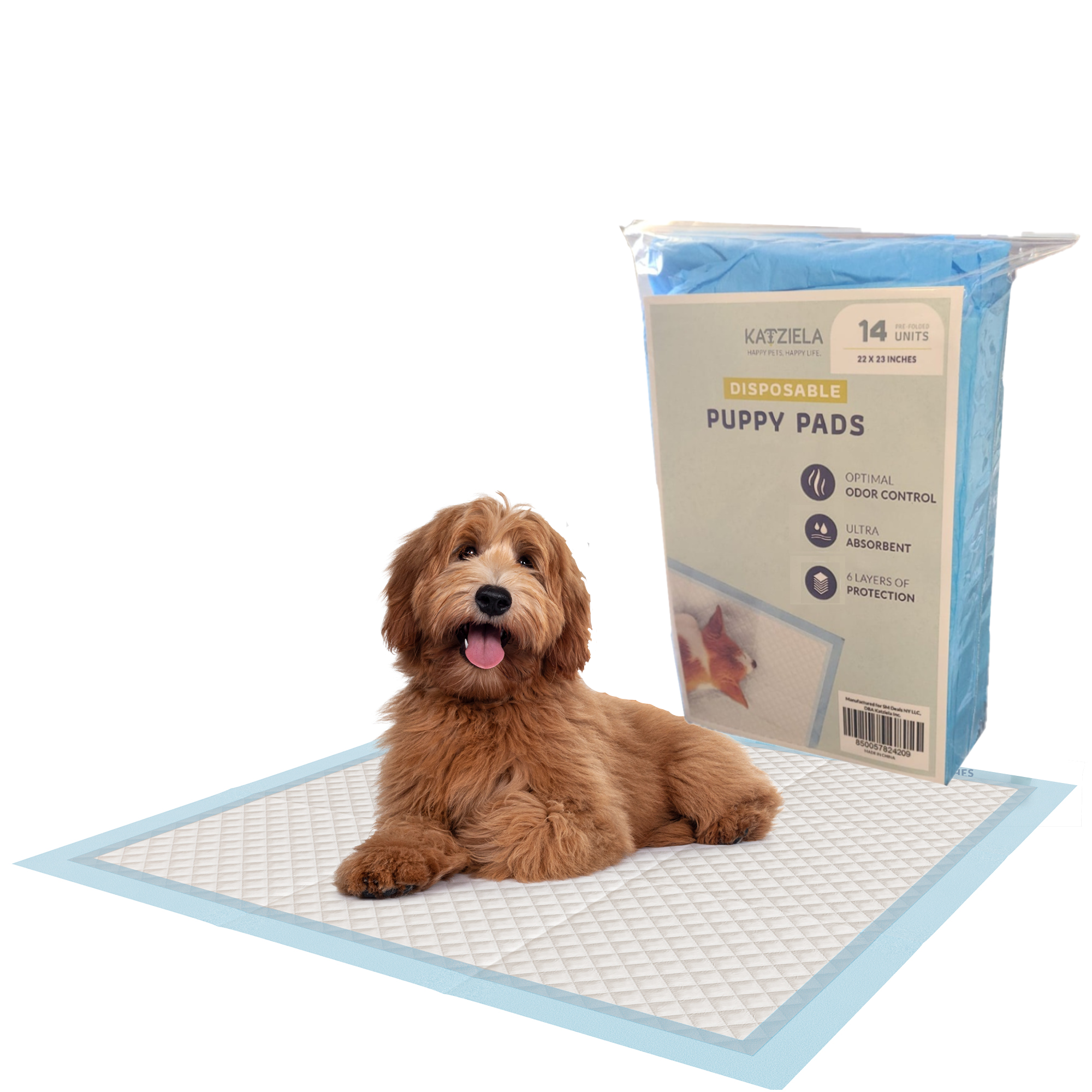 Katziela – wholesale Kissmatta - Hund – Engångs djurpads för valpträning och äldre hundar4