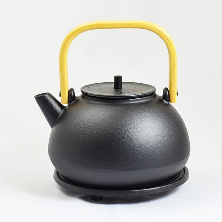 Teiera Mubing in ghisa, 0,8 l, nera per la vendita all'ingrosso da parte di Ja-Unendlich