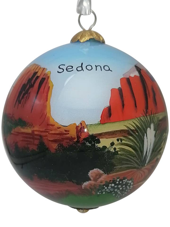 Sedona 3" Ornament for wholesale by Zhen Zhu Inc.