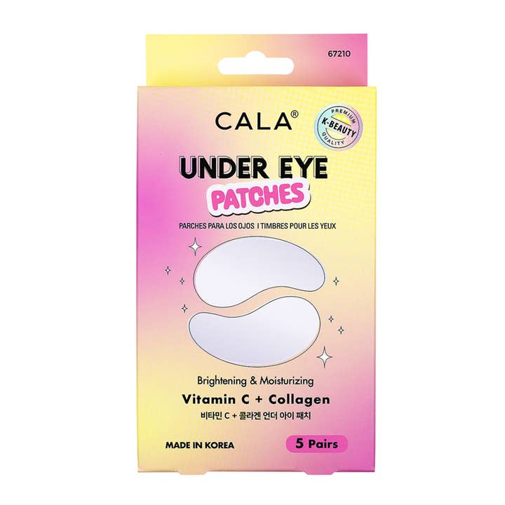 PINEAPPLE Beauty - Wholesale Eye Treatment Mask - CALA 67210 Vitamin C 5 Pairs Under Eye Patch Set - 6set1