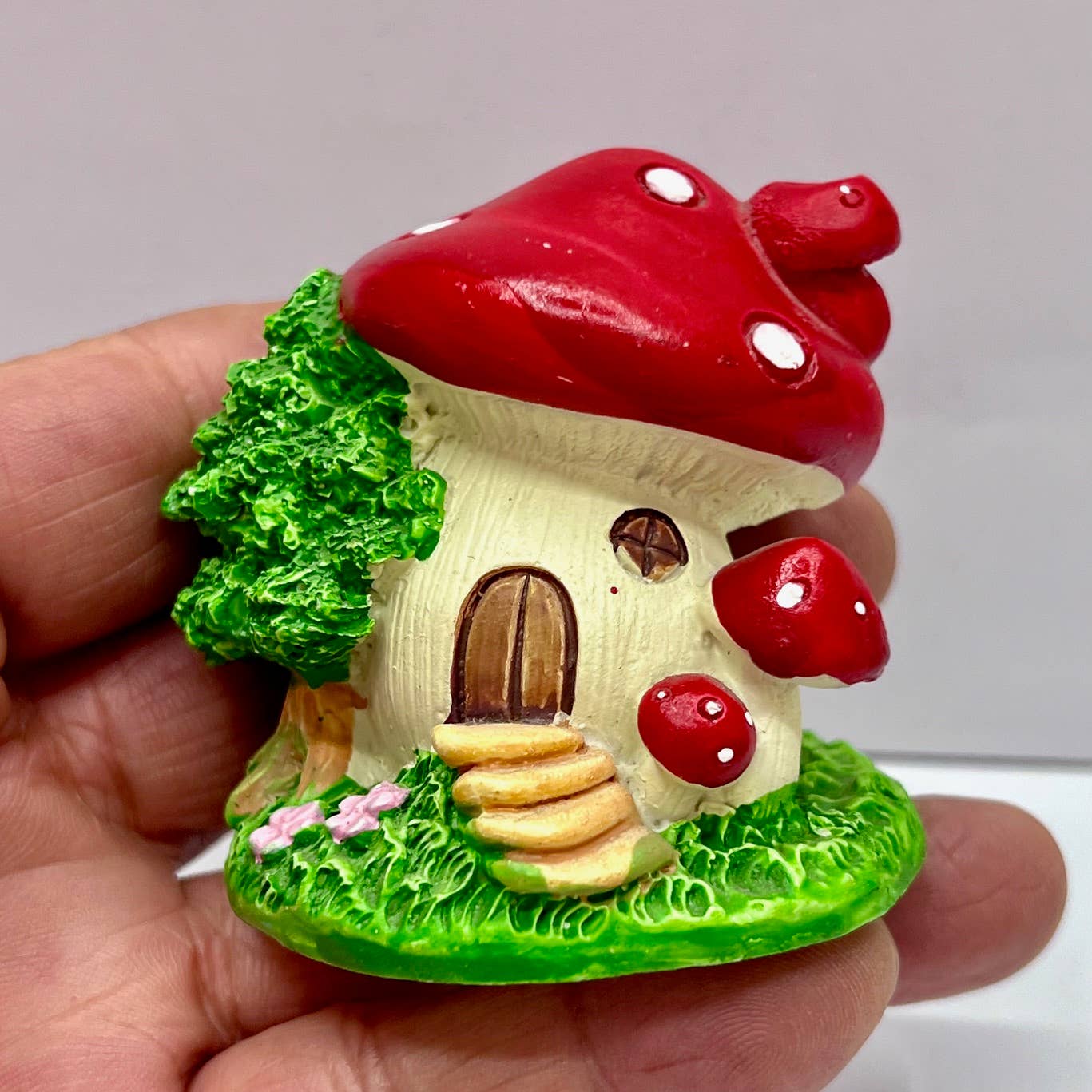 BCmini - Wholesale Decorative Figurine - 71806 MUSHROOM MINIATURE HOUSE FIGURINES3