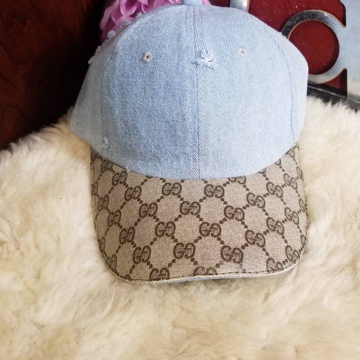 Upcycled Always & Forever accessories - Wholesale Baseball Cap - Women's - Upcycled GG lid cap