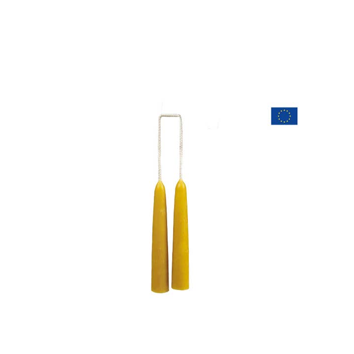 Ecodis - Grand Beau - Vendita all'ingrosso Candele regalo - Candela in cera d’api 100% altezza 12 cm1