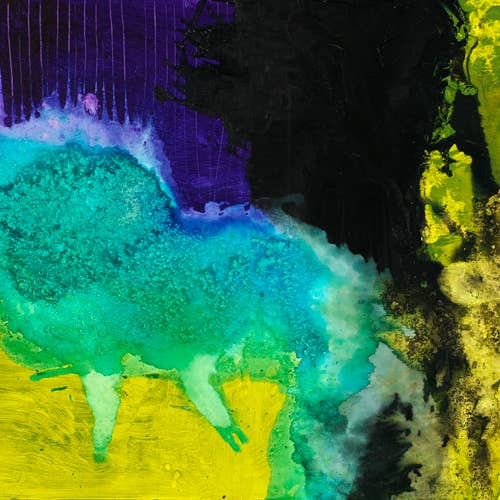 #040638 Senza titolo <br> Stampa su tela per la vendita all'ingrosso da parte di Michel Keck LLC