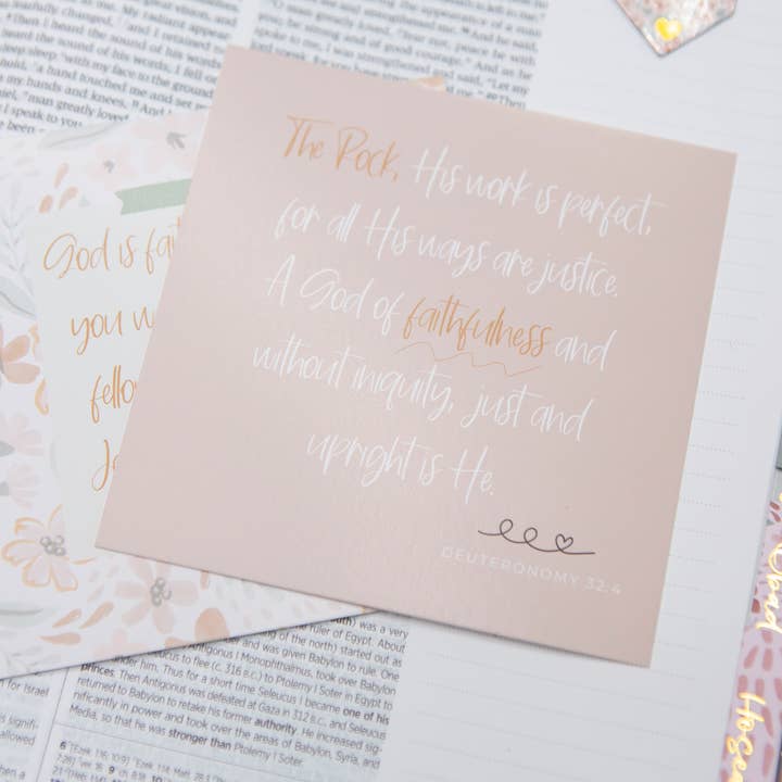 Chosen & Cherished - Wholesale Religious Card - Bible Verse Cards | God's Faithfulness Scripture Cards3