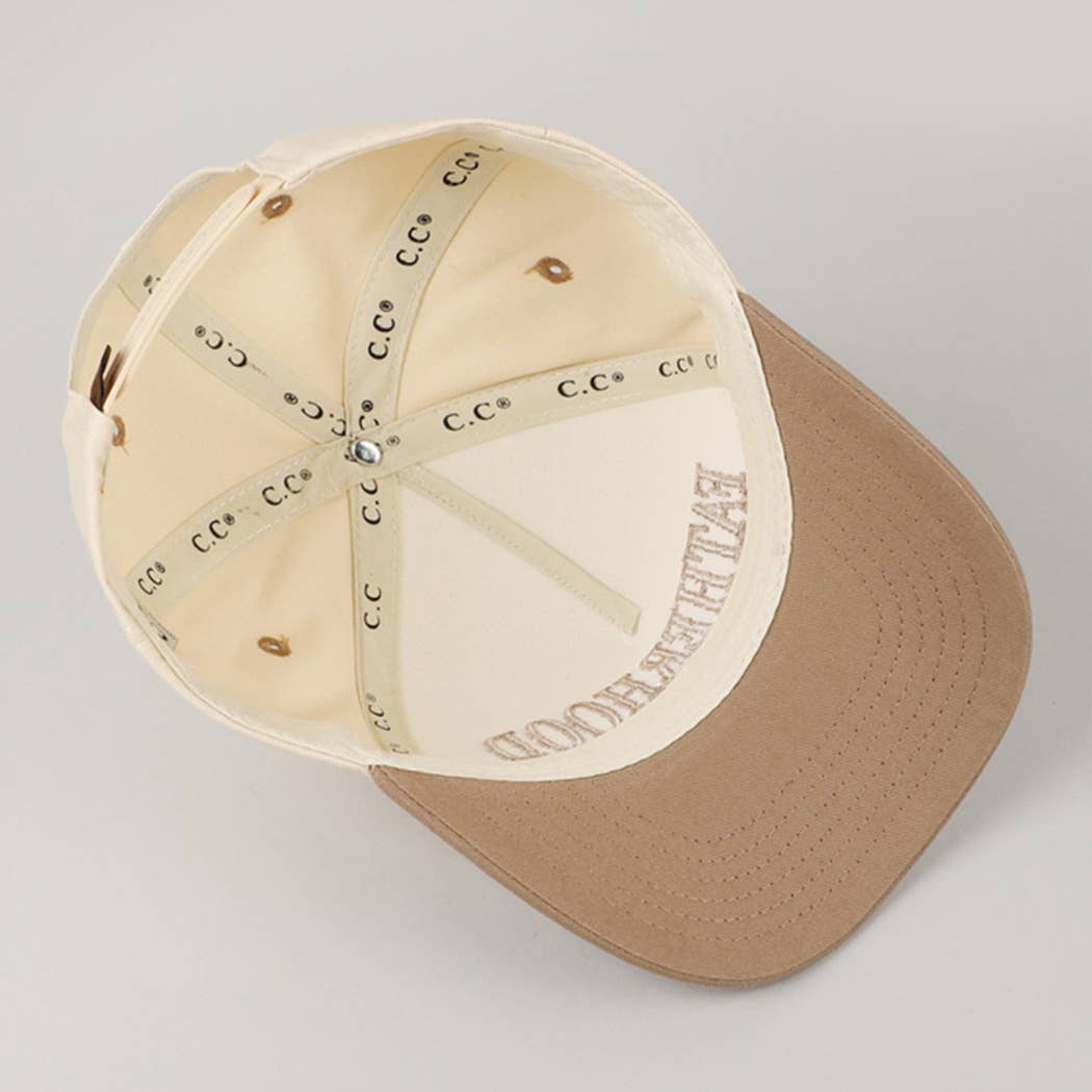 Fashion City - Wholesale Trucker pet - Heren - FATHERHOOD Geborduurde Tweekleurige Truckerpet1