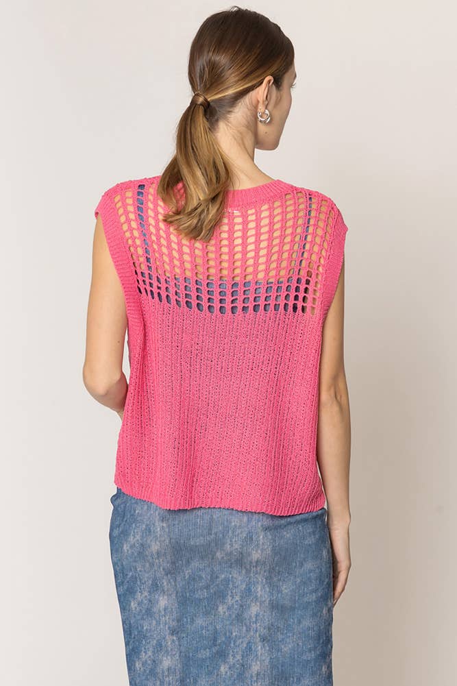 Hana - Venta al por mayor Poncho - Mujer - Poncho de verano con parte superior de ganchillo con cierre en el pecho35