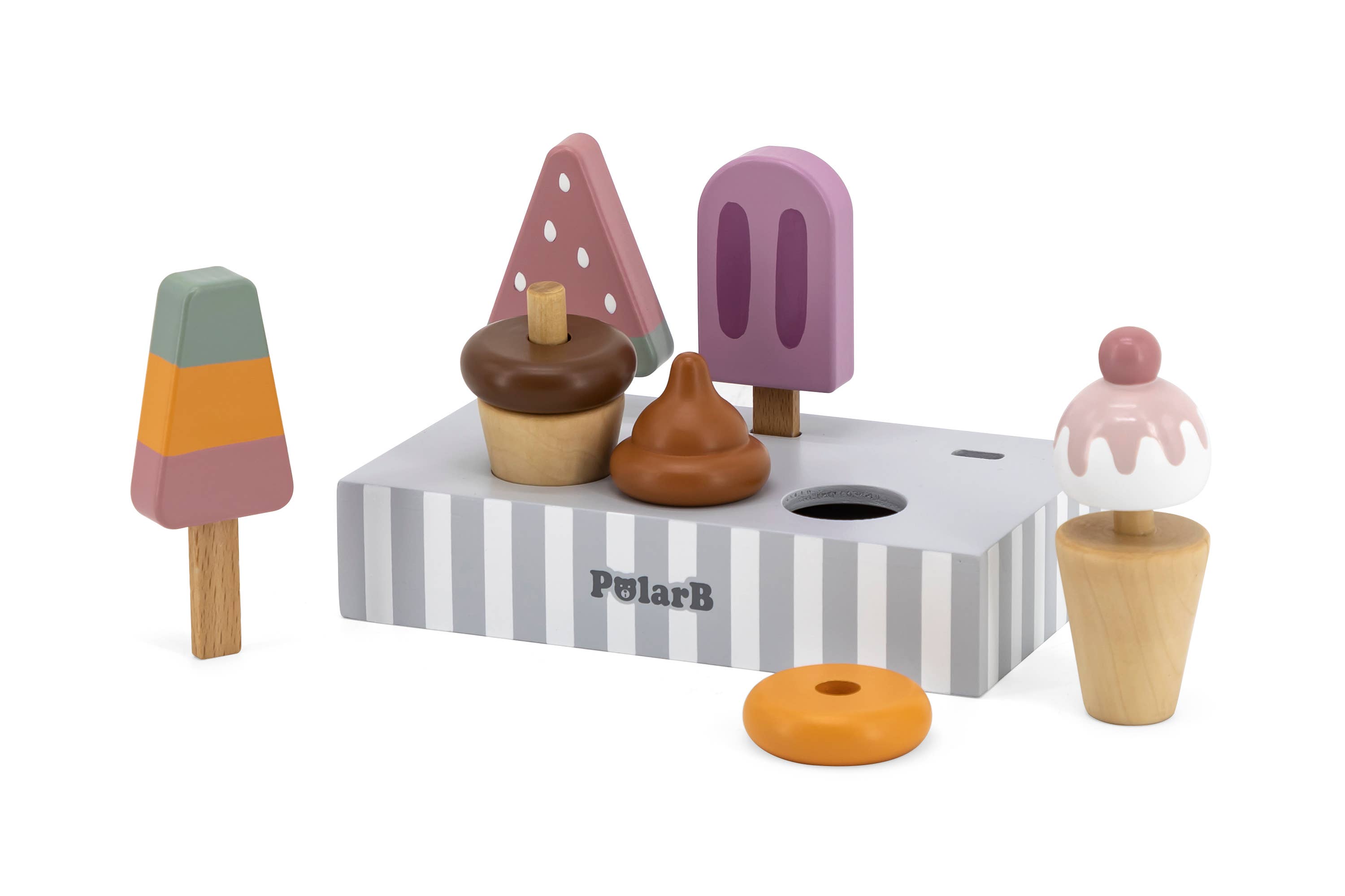 Trade Toys Limited – wholesale Toy set – Kids – Viga Popsicle & Ice Cream Set (5pcs)2