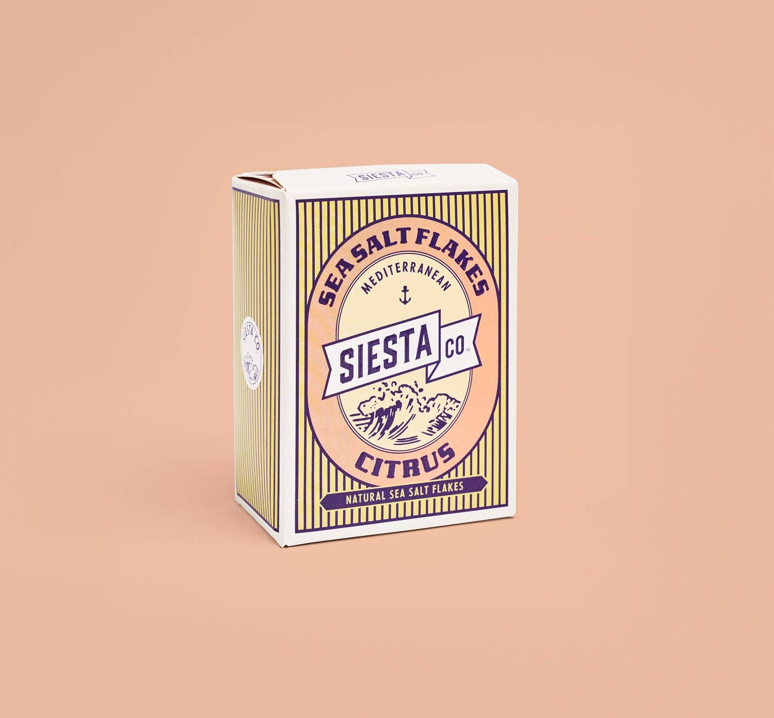 Siesta Co - Vente Sel - Floçons de sel de mer aux agrumes - Paquet de 121