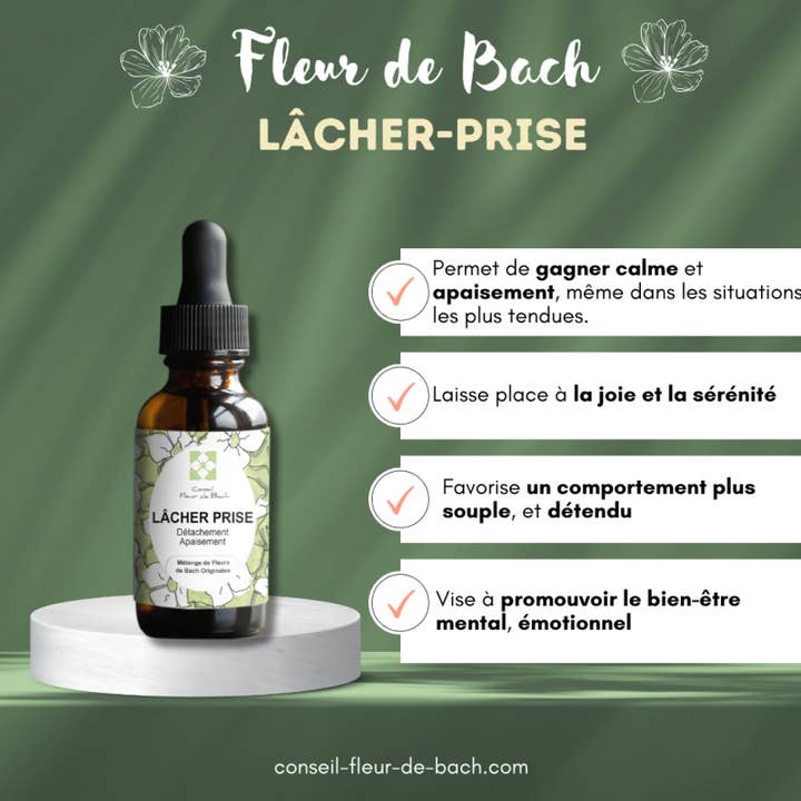 Conseil fleur de Bach - Wholesale Oral Supplement/Vitamin - Bach Flowers Letting Go3