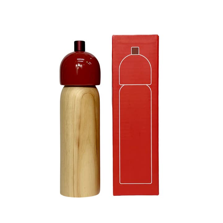 MÆGEN - Wholesale Salt & Pepper Shaker Set - Salt & Pepper Grinder - Red & Red