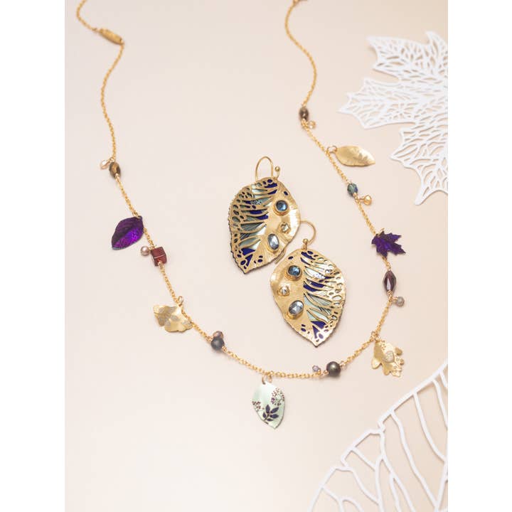 Holly Yashi - Wholesale Dangle Earrings - Perennial Elm Earrings5