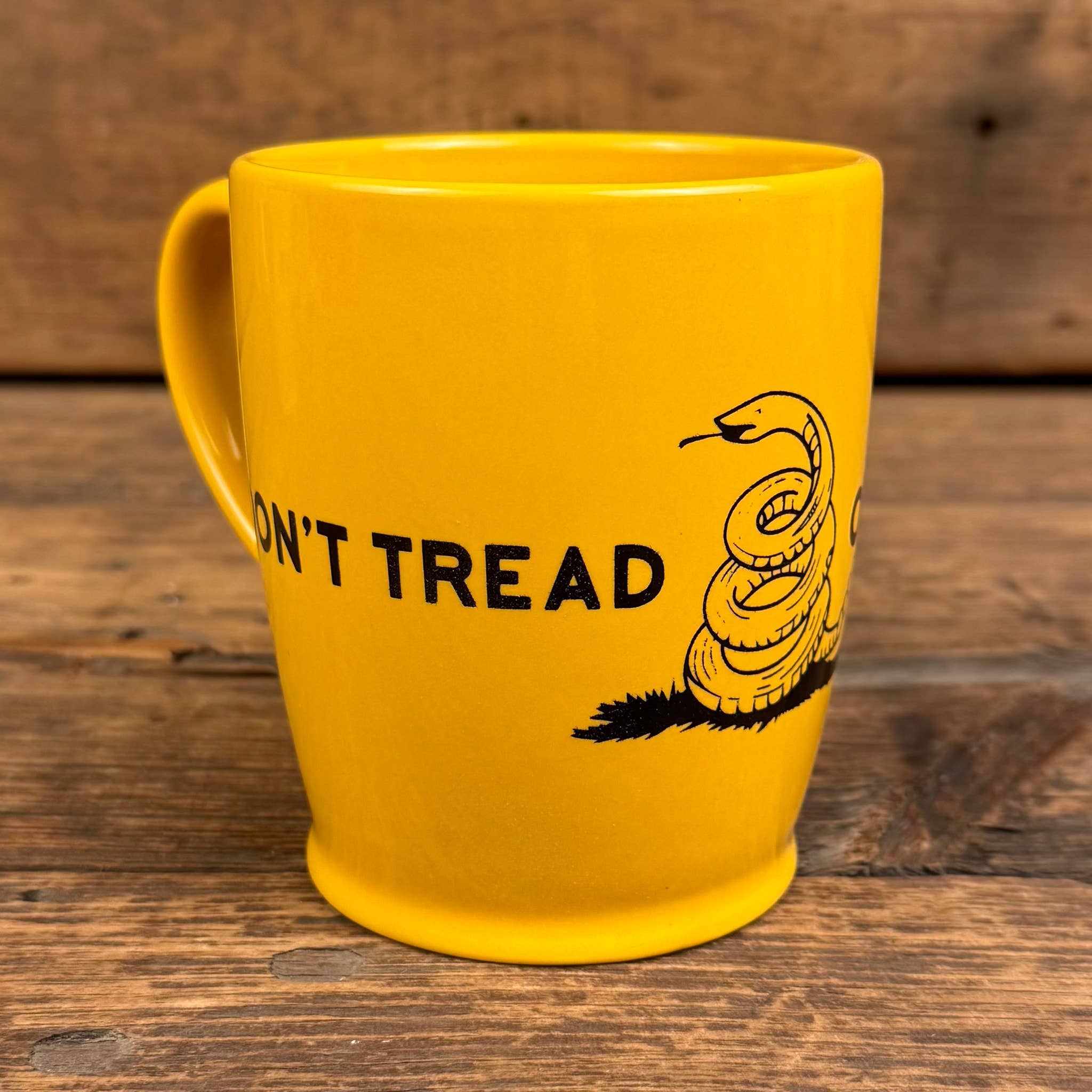 Liberty & Co. - Wholesale Coffee Mug - Don't Tread On Me – Gadsden Ceramic Mug2
