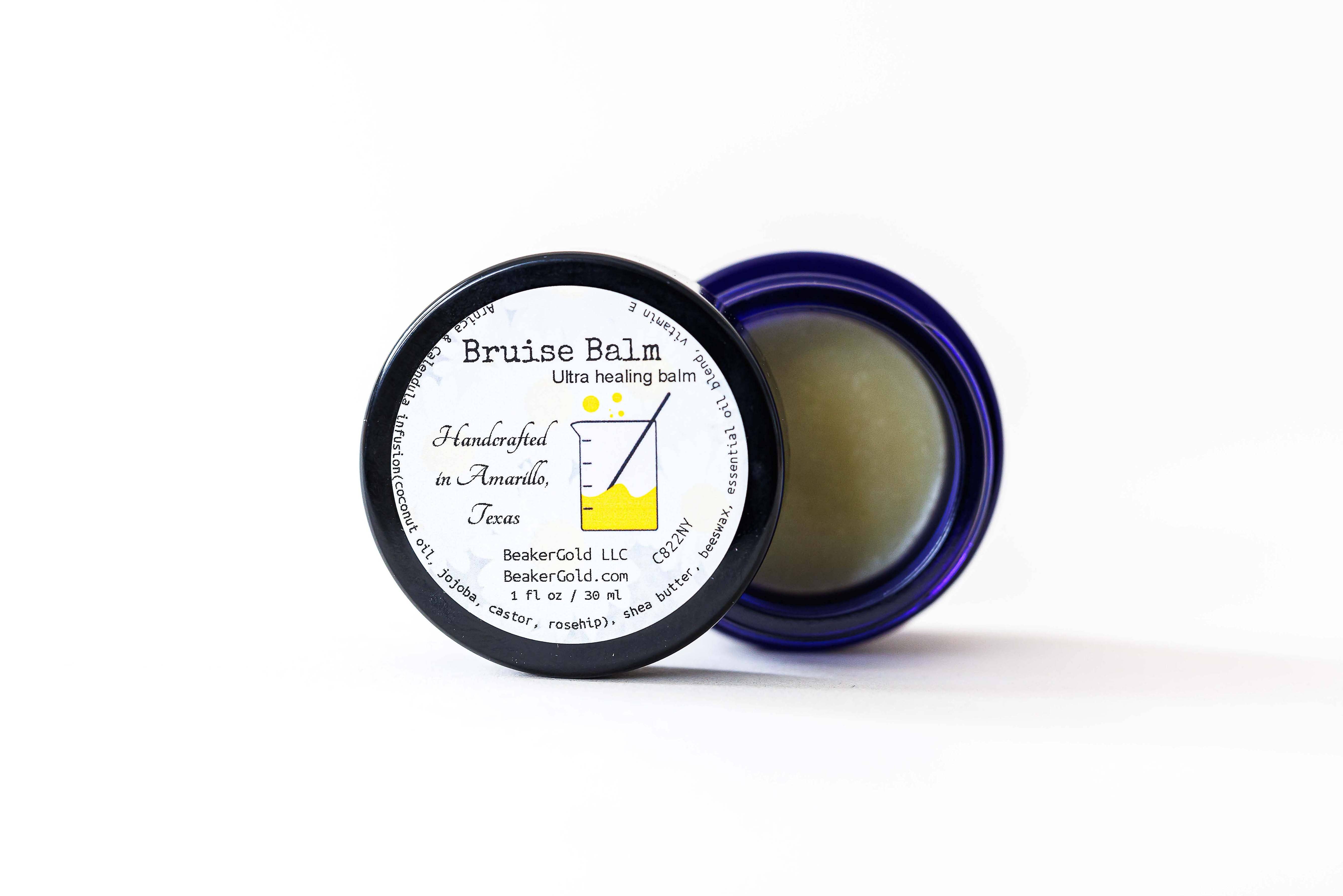 BeakerGold LLC – Salva/bálsamo/creme para sarar por atacado – Bálsamo de hematoma3