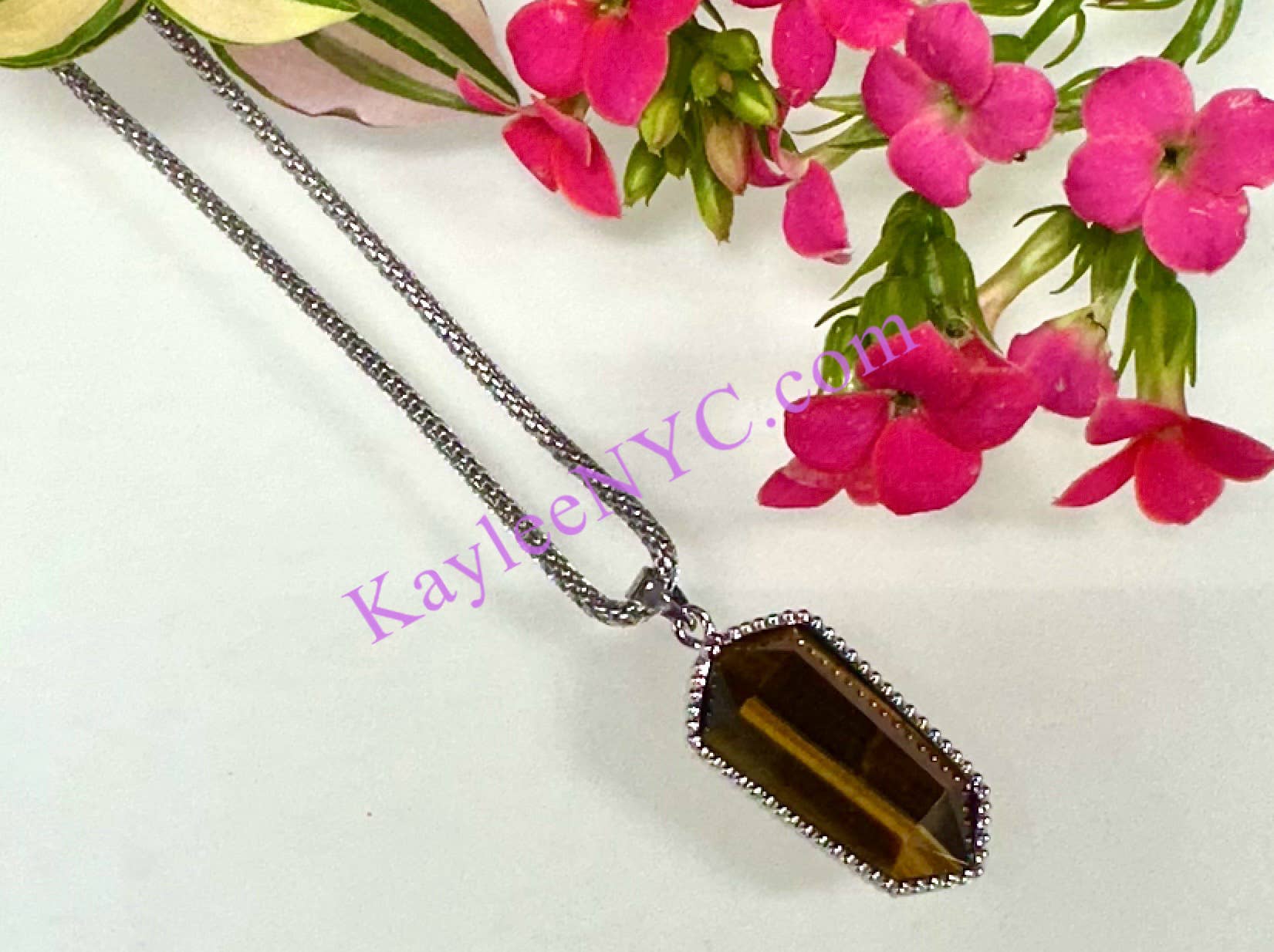 KayleeNYC - Wholesale Individual Charm/Pendant - Natural Crystal Pendant Healing Energy6