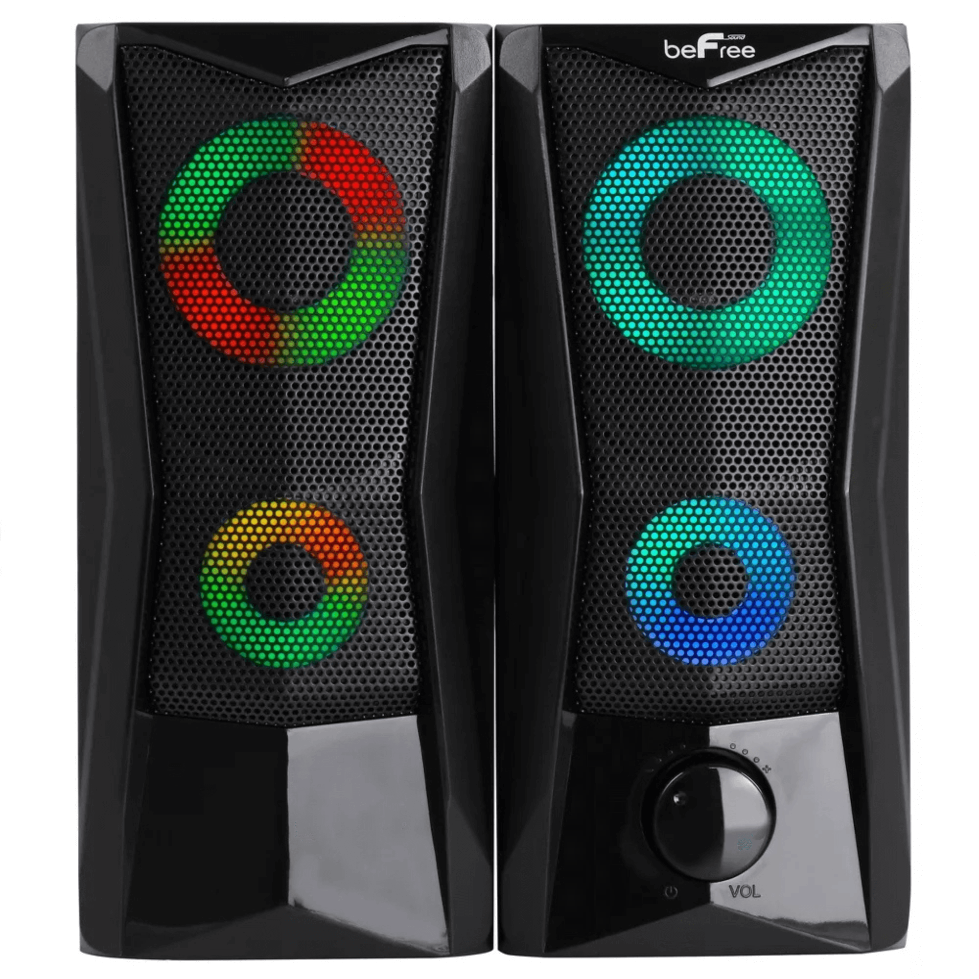 JupiterGear Home - Wholesale Speakers - beFree Sound Dual Computer Gaming Speakers1