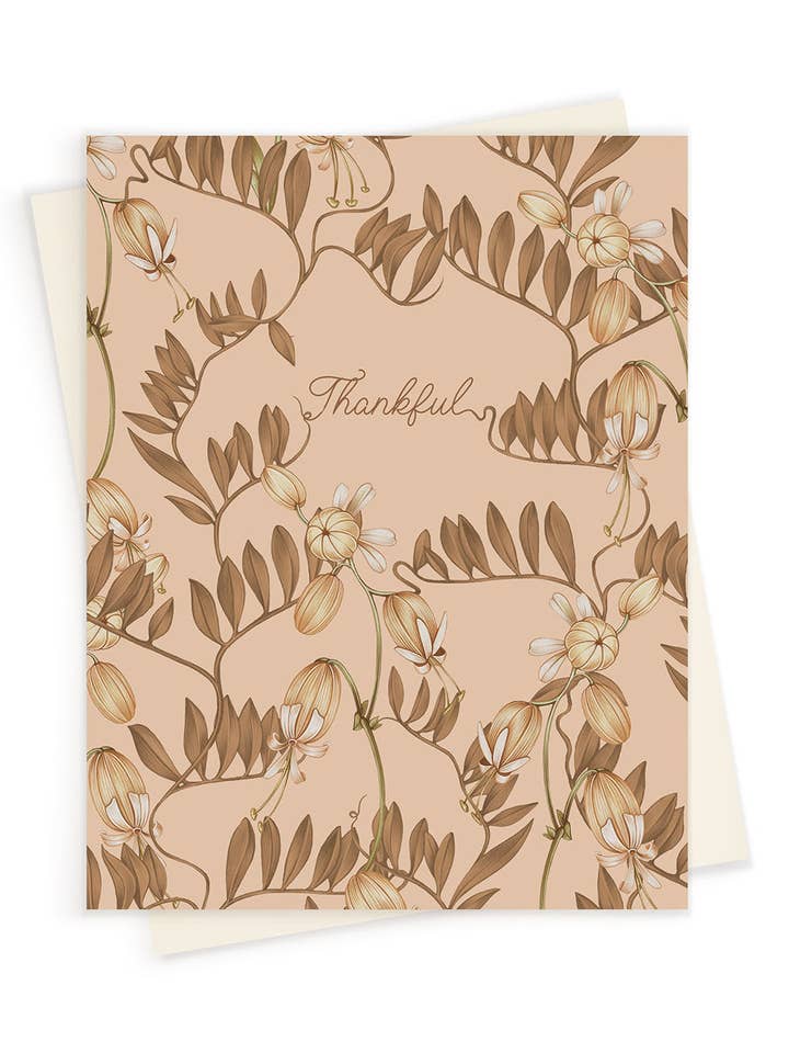 Grato | Rovo Selvatico | Biglietto di Auguri per la vendita all'ingrosso da parte di LINNA