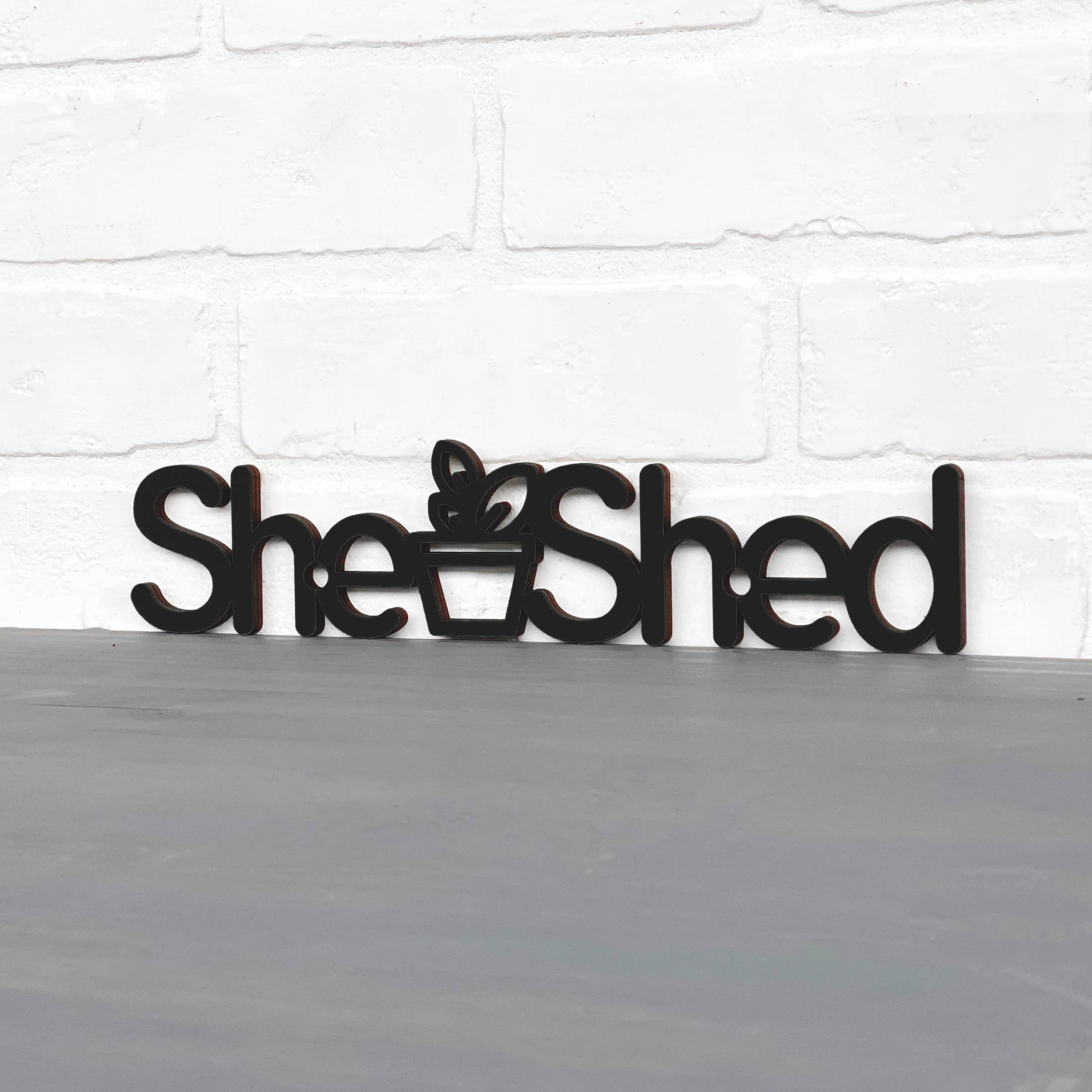 Spunky Fluff - Wholesale Wall Sign - She Shed Women's Wood Garden Shed Sign8