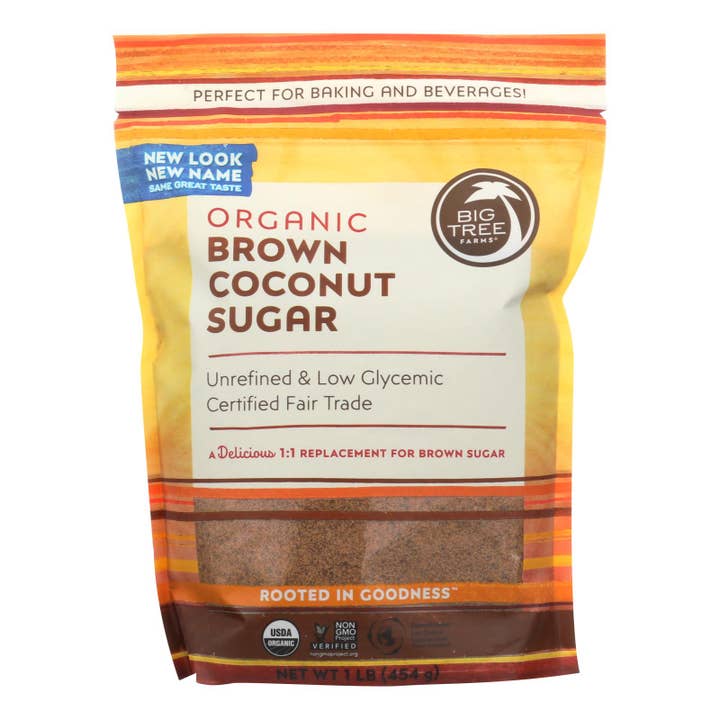 Everyday Supply Co - Wholesale Sugar/Sweetener - Big Tree Farms Blonde Coconut Sugar, 6 Pack, 16 Oz Each